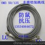 OM3万兆铠装光纤 LC-LC多模双芯3米 光纤跳线 光纤 尾纤