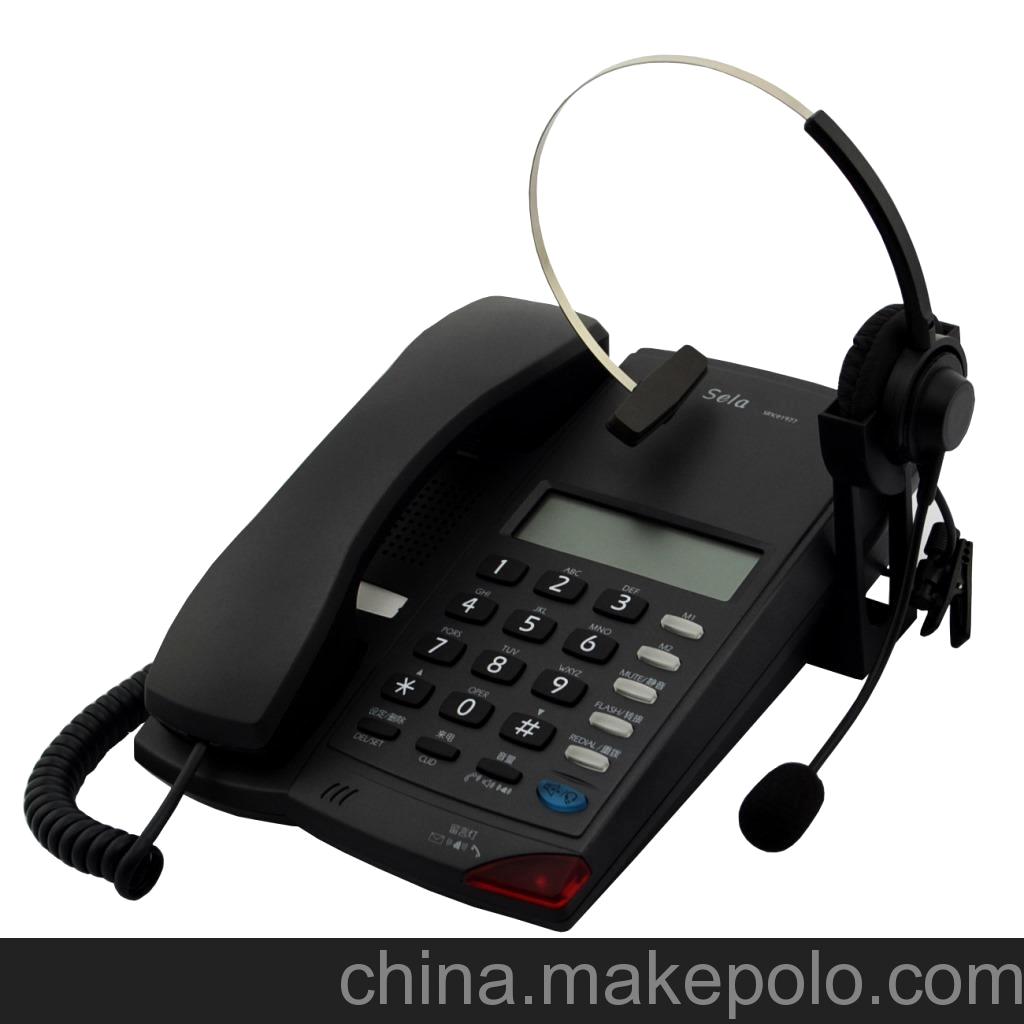 sela 西凌 電話機 來電顯示 辦公 商務 5米免提 可配耳機 9311EH