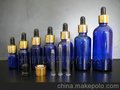 20ml兰色精油瓶，精油分装瓶，DIY专用工具，化妆品滴液瓶