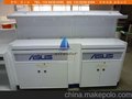 供应华硕ASUS电脑展示柜 双层木质电脑柜定做