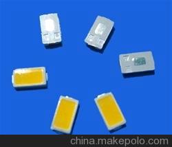 5730貼片燈珠，50-55LM，功率0.5W/PCS
