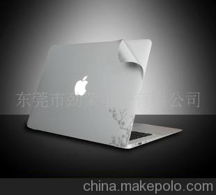 廠家 蘋果MAC專用3M曲面貼膜質感外殼保護膜 廠家直銷