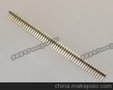 排针排针 PH2.0*H2.0mm 双排 180度 DIP