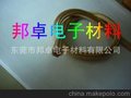 东莞邦卓供应棕色玻璃纤维套管 热流道耐高温套管 定纹管 绝缘套
