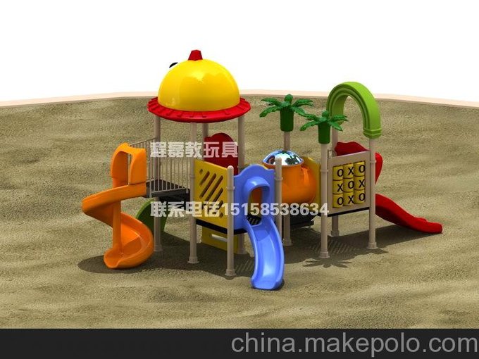 程磊教玩具 兒童組合滑梯，幼兒園組合滑梯，戶外大型游樂設(shè)施圖片