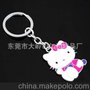 女生紫色Hello Kitty吊坠钥匙扣 挂件系列 银色