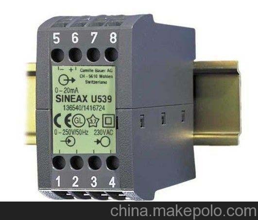 供應(yīng)德國(guó)GMC SINEAX U539電壓變送器圖片
