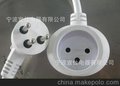 供应其他JL-10以色列三芯插头插座  SII认证延长线