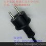 IP44防水插头 户外橡胶线 LED专业插头橡胶电源线