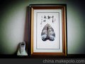 家居装饰品--新奇，漂亮，高雅的叶脉画