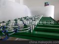 4个20MM圆孔龙门架过料1400 塑料袋多孔冲孔机 撕口模具 圆孔
