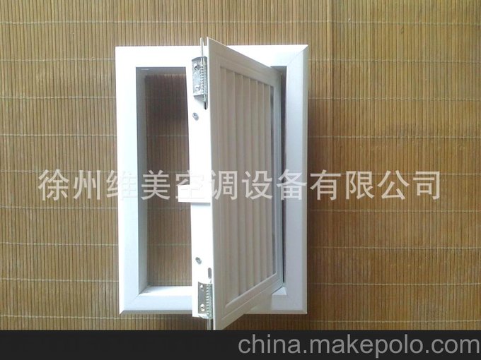 ABS門(mén)鉸式單層百葉回風(fēng)口附網(wǎng)/ABS散流器/ABS雙層格柵/防雨百葉圖片