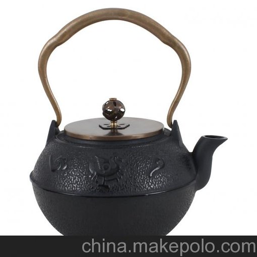 供應(yīng)清沁堂朱雀鐵壺鑄鐵壺普洱茶具功夫茶具圖片