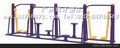 厂家供应室外健身器材、健身路径、太空腰旋组合器