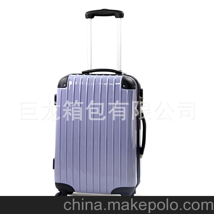 純色ABS/PC拉桿箱正品旅行拉桿箱20寸登機拉桿箱萬向靜音輪