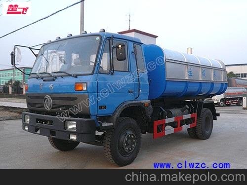 東風(fēng)尖頭140擺臂垃圾車廠家直銷價格便宜質(zhì)量保證售后服務(wù)快圖片