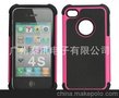 IPHONE 4G/4S梦网手机壳 三合一护套 TPU PC护套 厂家直销