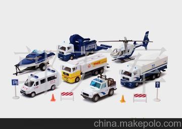 1：60俊基奧圖美 工程車(chē) 套裝合金 車(chē)模型 0681-04