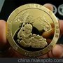 温州厂家定做，仿青铜纪念章，纯铜纪念章，马口铁纪念章，元帅纪念章