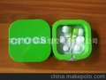 最新熱銷crocs bnp paribas促銷禮品耳機 好音質MP3耳機 盒裝