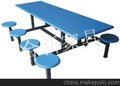 镇江餐桌椅 公司食堂餐桌椅 学校食堂桌椅（图）