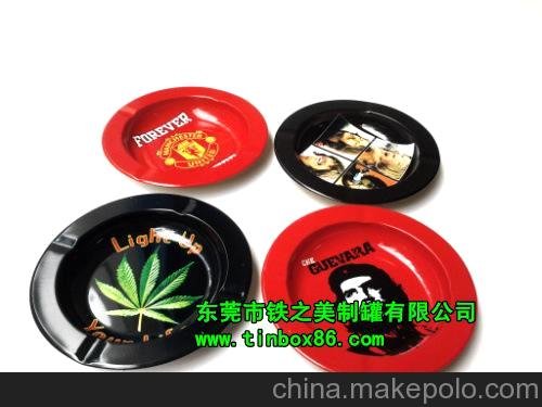 鐵制圓形小托盤(pán) 花生托盤(pán) 糖果托盤(pán) 彩印托盤(pán)圖片