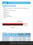 供应深圳标顶RVB扁形无护套软电线红/黑，0.75-2.5规格