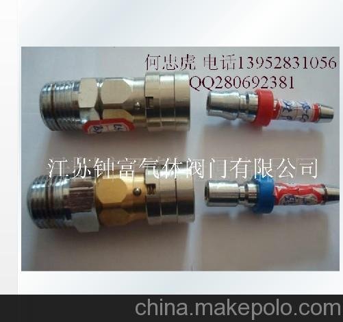 乙炔快速接頭圖片