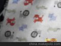 低弹印花绒,半光剪毛绒