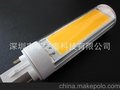 宽压调光 LED横插灯COB圆形6W