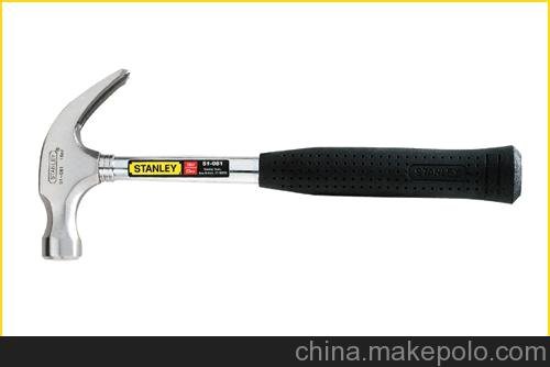 史丹利工具 優(yōu)質(zhì)高碳鋼錘頭鋼柄羊角錘51-081-23 正品保障圖片