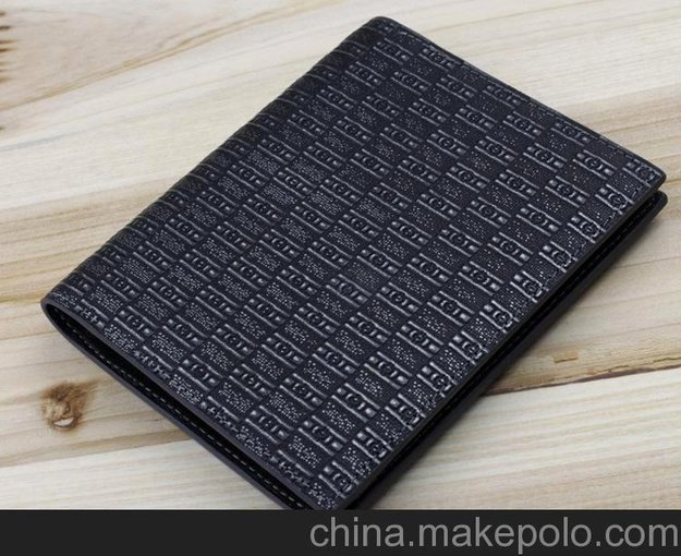 月銷8000個(gè) 如潮牛皮錢包 正品真皮名片錢夾 抽卡男士錢包圖片