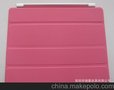 苹果平板电脑ipad3代皮套smart cover 保护套 电压皮套 厂家直销