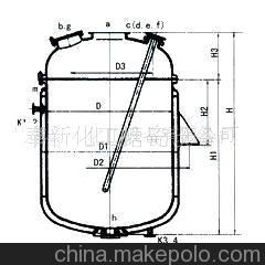 江西搪瓷廠(chǎng)家直售 100L-5000L搪玻璃蒸餾罐反應釜化工制藥設備圖片