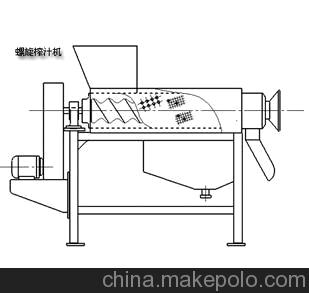 歡迎的大型榨汁機器