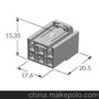 KET汽车连接器MG613760插件090II 2*3 6位胶壳