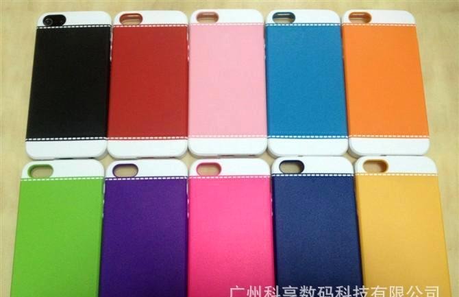 Iphone5二合一 tpu+pc手機(jī)殼 手機(jī)保護(hù)殼 手機(jī)保護(hù)套 手機(jī)外殼圖片