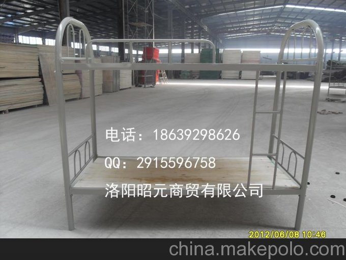 洛陽(yáng)批發(fā)鐵床,孟津縣雙層床架圖片