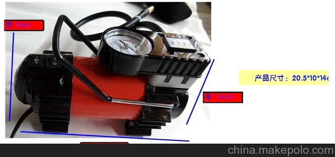 供應護車(chē)使者H8120單缸金屬充氣泵圖片