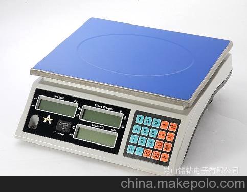 漳州勝發AHC-30K桌秤 全自動測量液晶顯示計數電子秤