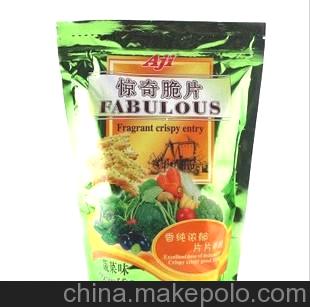 批发马来西亚aji惊奇脆片惊奇脆饼200g 泡菜味一箱装