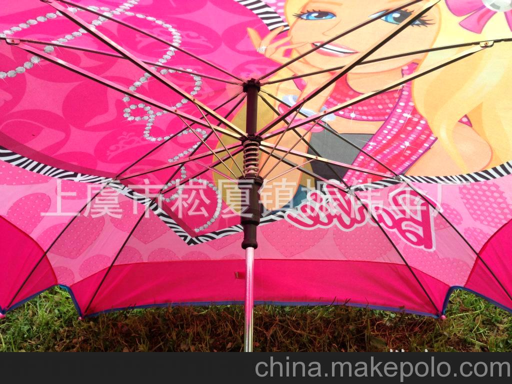 热销产品 直杆儿童伞晴雨伞 袖珍迷你方型(形)卡通人物童伞