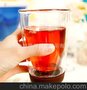 HOMEE手工吹制双层玻璃杯320ml-巧克力色(创意、玻璃杯、水杯）